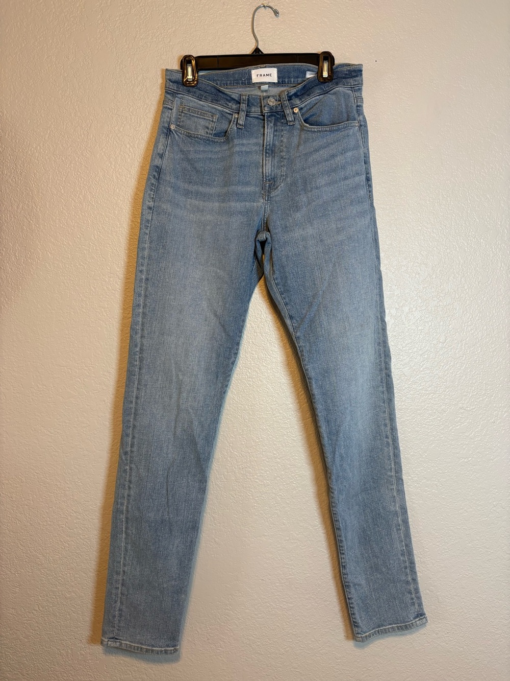 FRAME Denim Men L’Homme Athletic Slim Light Wash Jeans Size 31